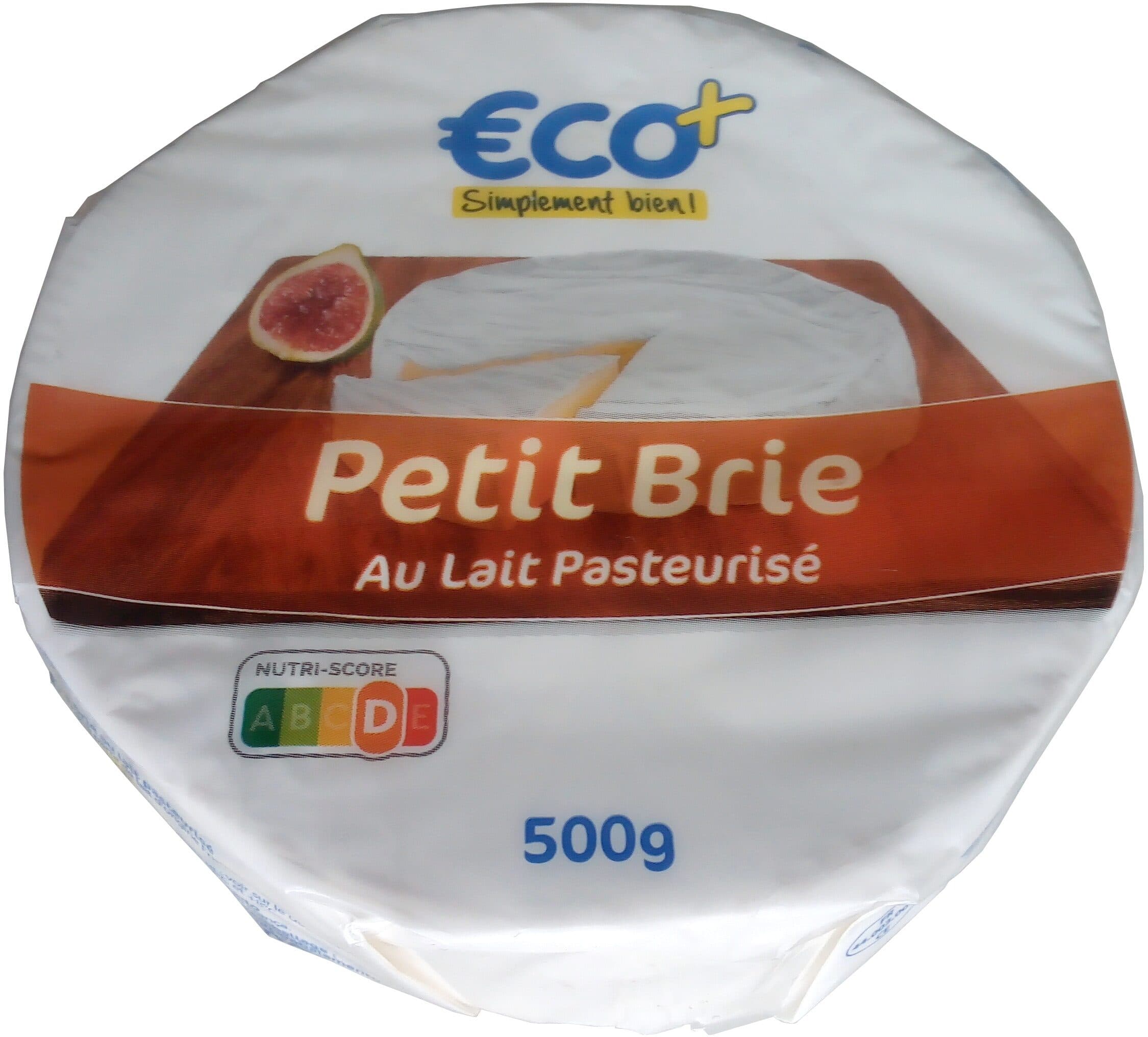 Eco+ Petit brie au lait pasteurisé (32 % MG) - Eco+ packshot