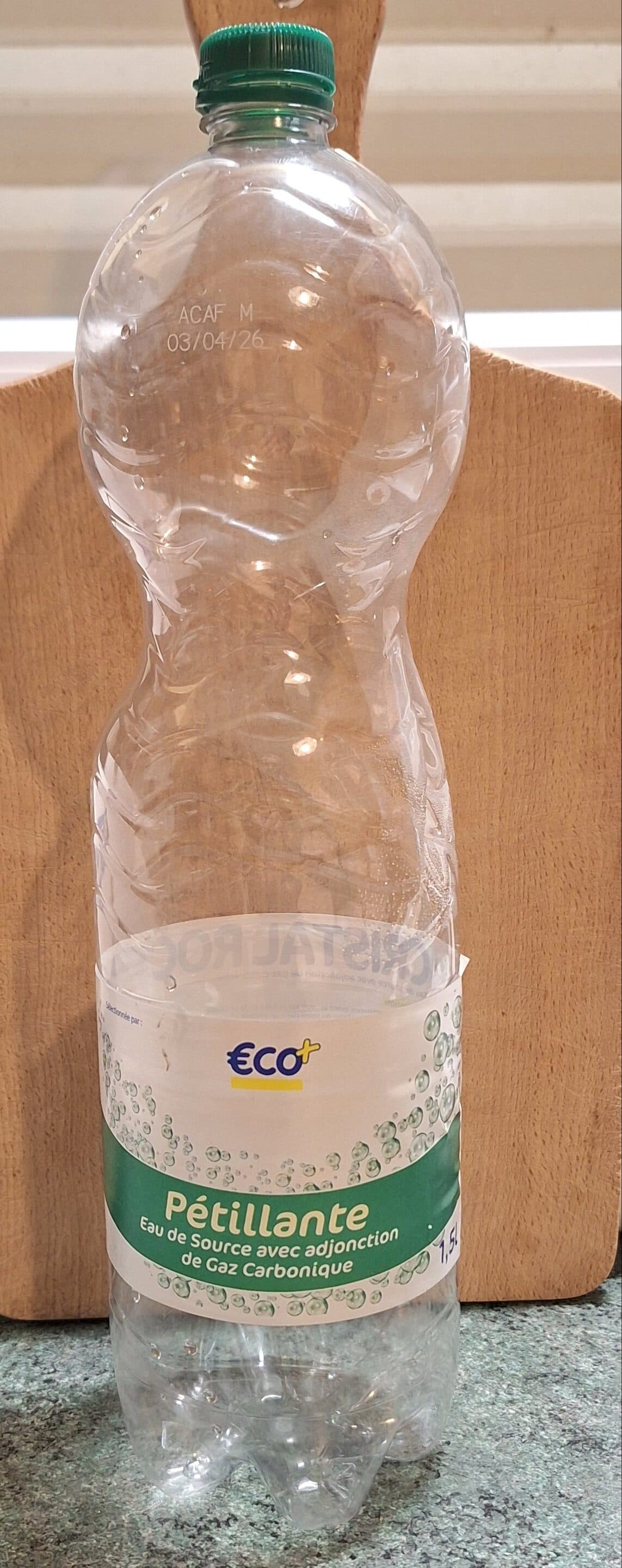 Eco + Eau pétillante packshot