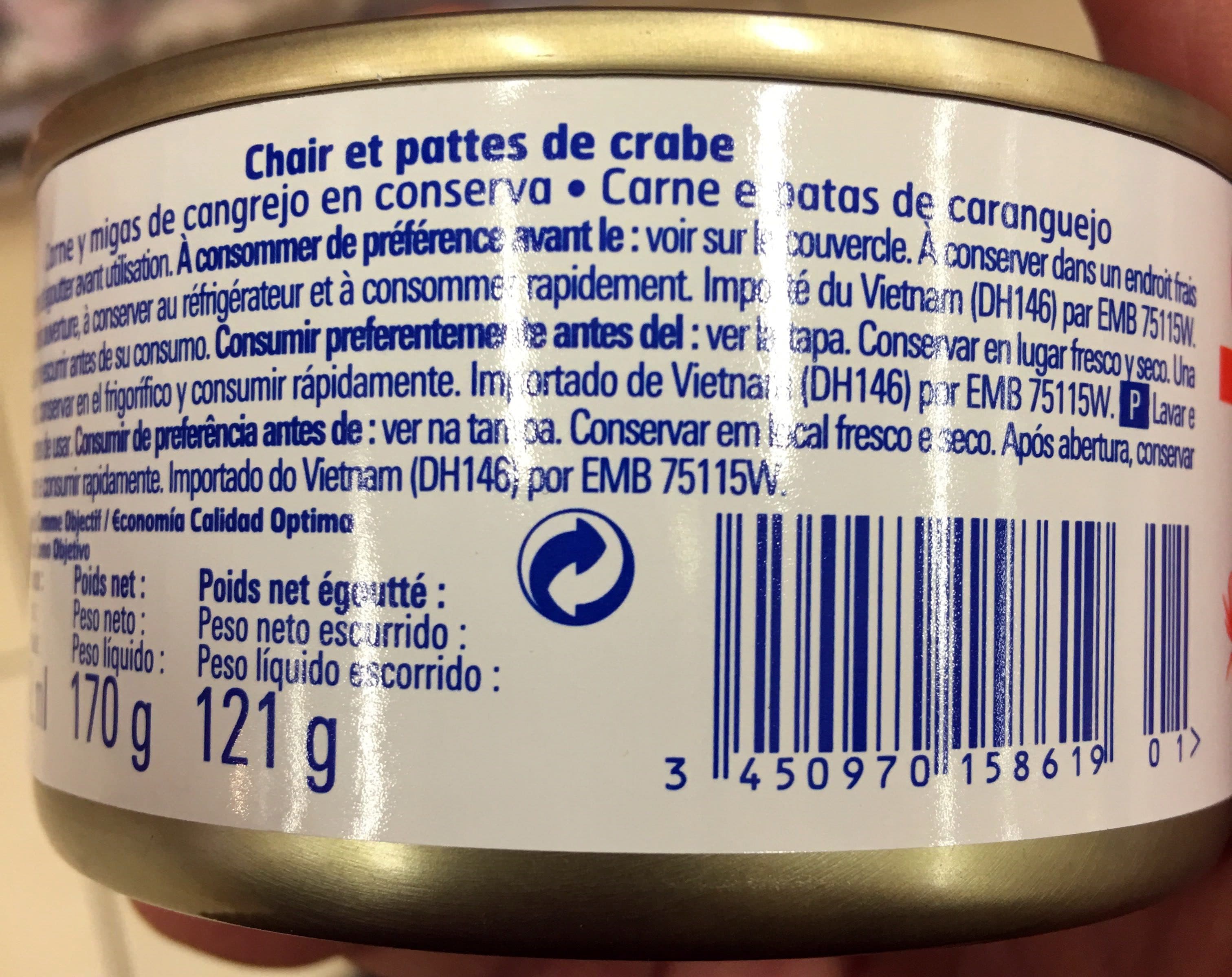 ECO+ Chair et pattes de crabe packshot