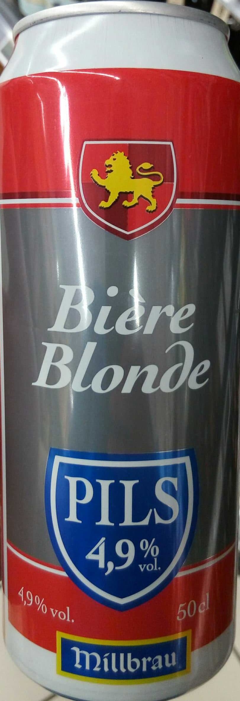 Millbrau Bière blonde Pils packshot