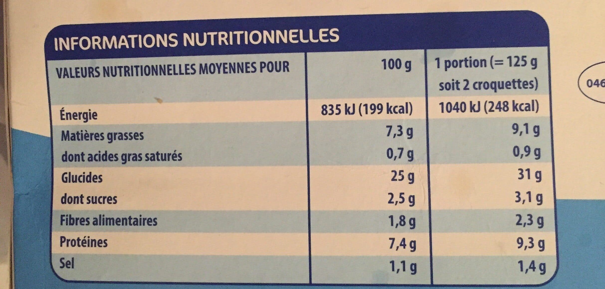 Eco+ Croquettes de poisson - Ail et fines herbes packshot