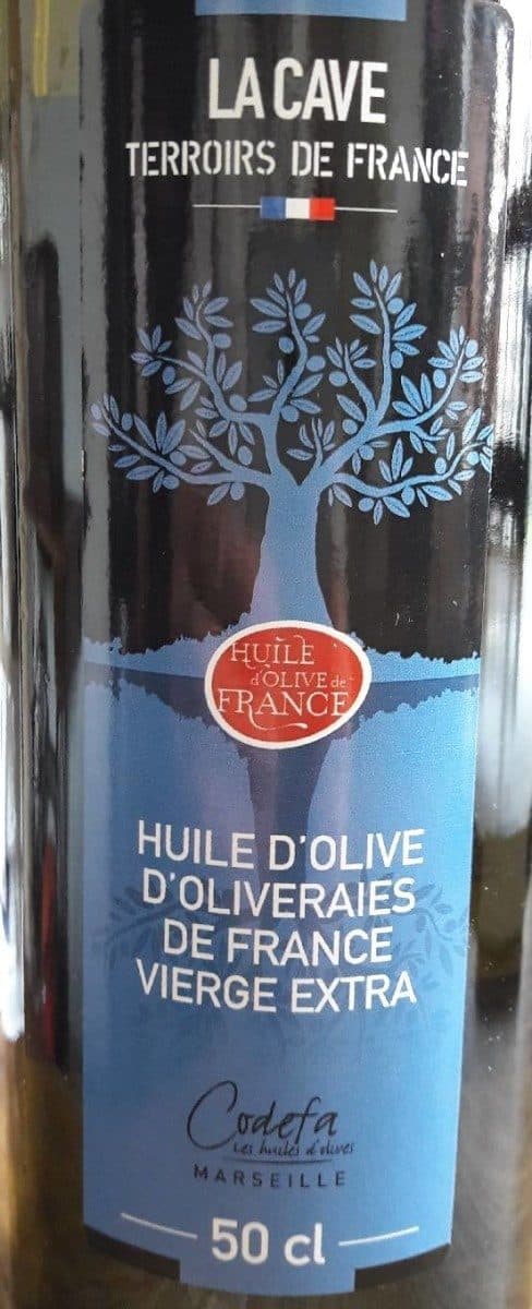 Open Food Facts Huile d'olive d'oliveraies de France extra vierge packshot