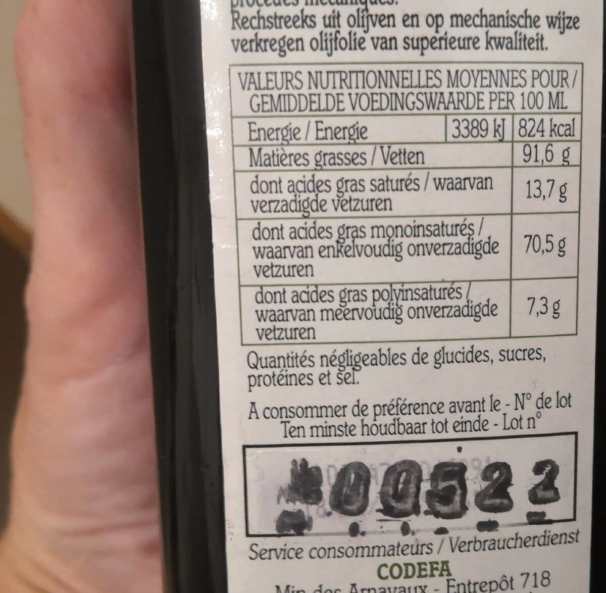 Codefa Codefa Igp Toscanehuile Olive Toscana 50Cl packshot