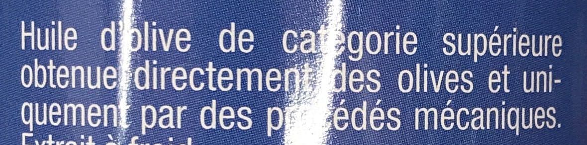Codefa Huile d'olive vierge extra Grèce extrait à froid packshot