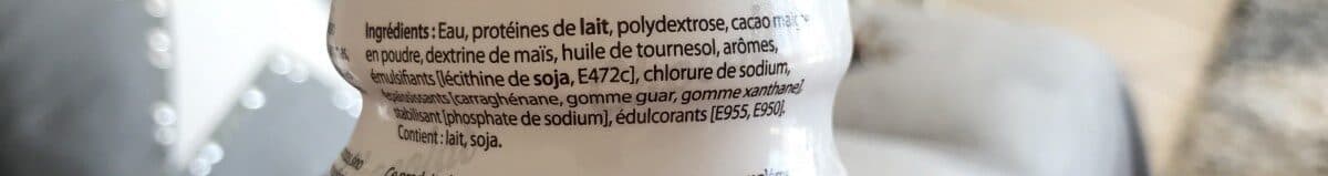 Open Food Facts Proteifine chocolat packshot
