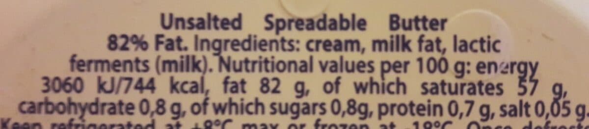Elle & Vire Spreadable butter packshot