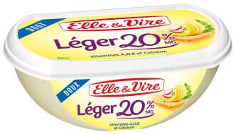 Elle & Vire Le Léger 20% doux packshot