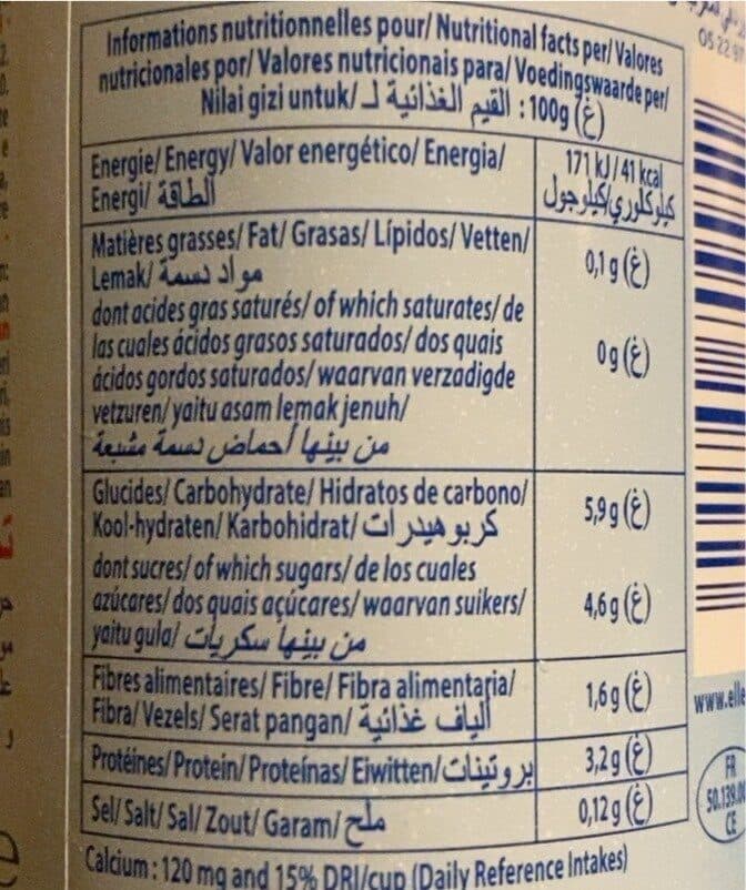 Elle & Vire Dessert lacté aux fruits 0,1% stérilisé UHT - Fraise packshot