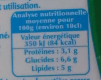 Elle & Vire Fleurette - légère à 5% de M.G. packshot