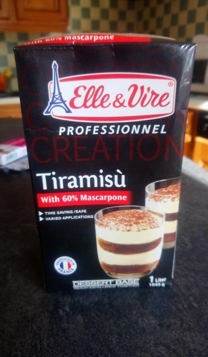 Elle & Vire Tiramisù packshot