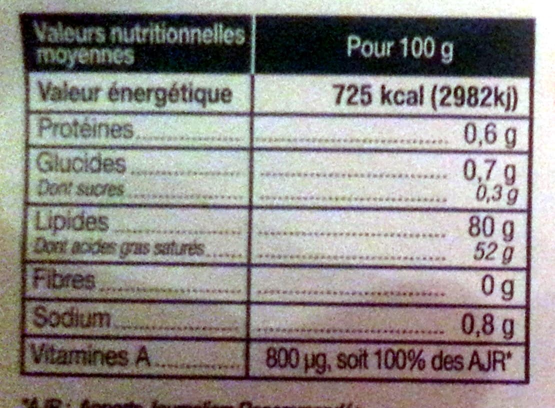 Elle & Vire Le Beurre Lidl 82% MG Demi Sel packshot