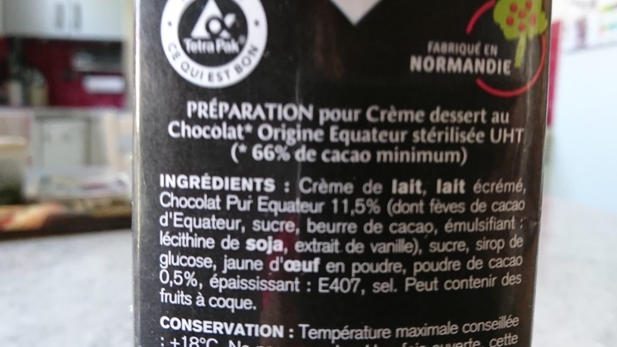 Elle & Vire Appareil Pour Pot De Crème Au Chocolat Valrhona packshot