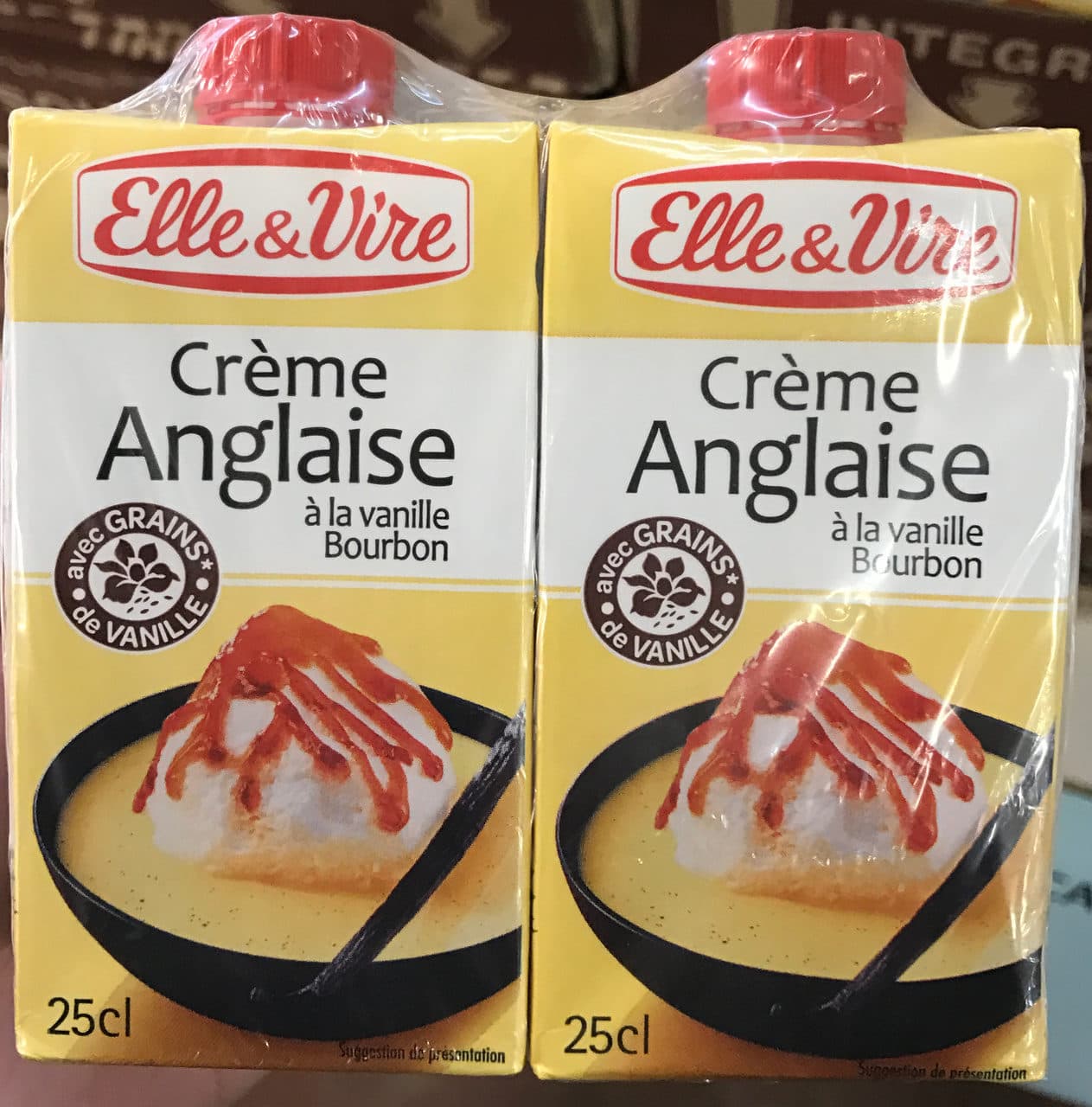 Elle & Vire Crème Anglaise à la vanille Bourbon packshot