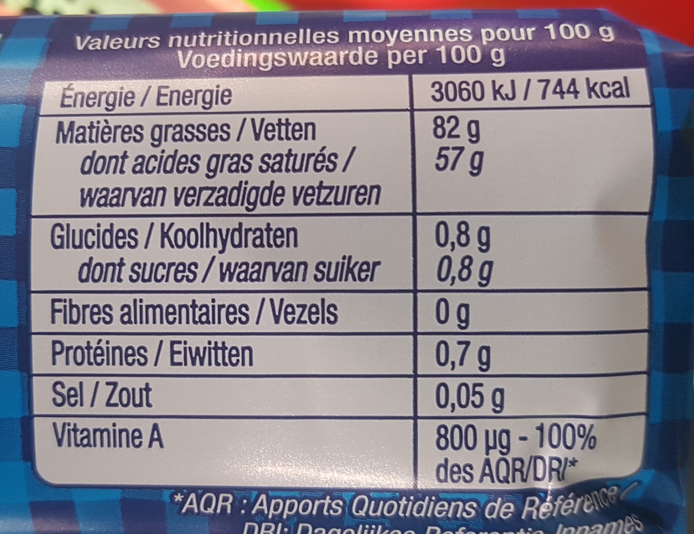 Elle & Vire Le Beurre de Condé-sur-Vire doux packshot
