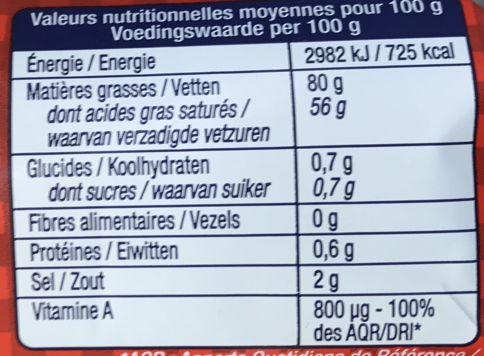 Elle & Vire Le Beurre De Condé-Sur-Vire Demi-Sel packshot