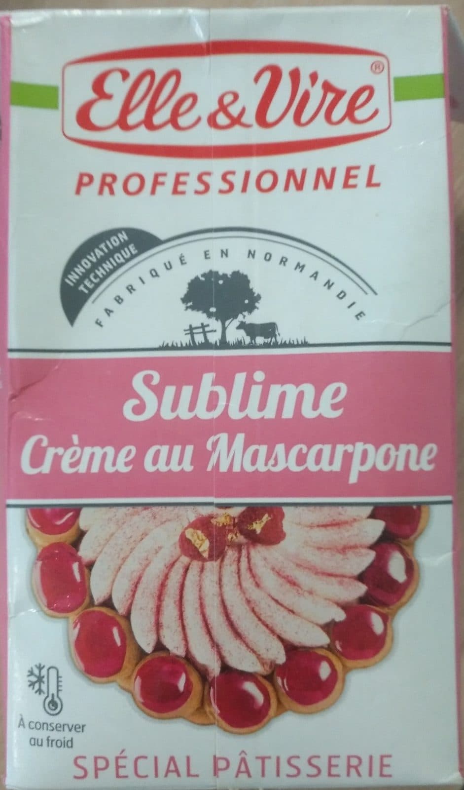 Elle & Vire Sublime Crème Au Mascarpone packshot