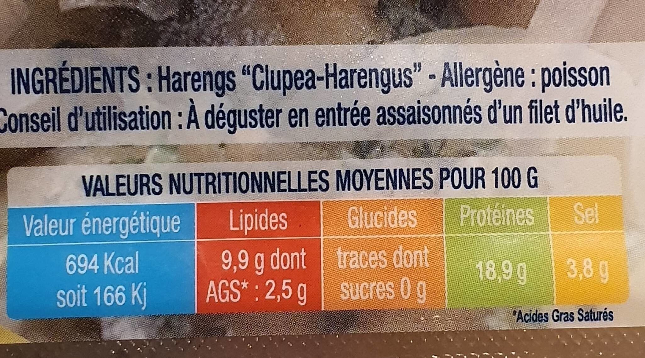 La mere angot Filets de Harengs Fumés packshot