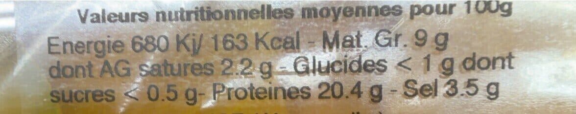 Open Food Facts Filet de Hareng fumé packshot