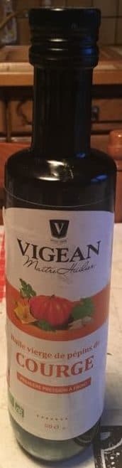 Vigean Huile De Pepins De Courge packshot