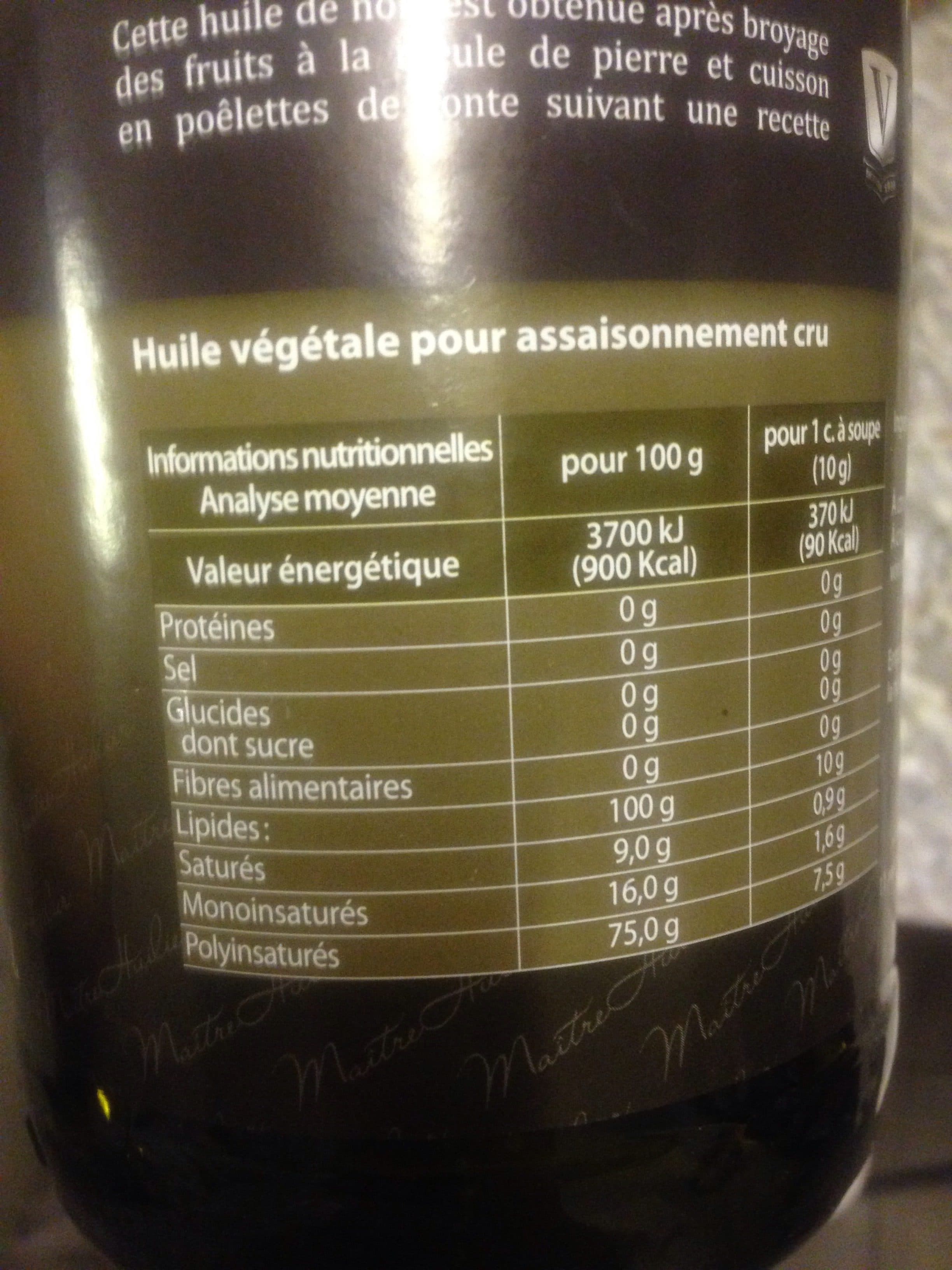 Vigean Huile de noix vigean packshot