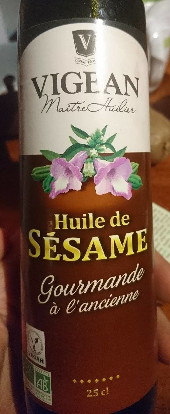Vigean Huile de sésame packshot