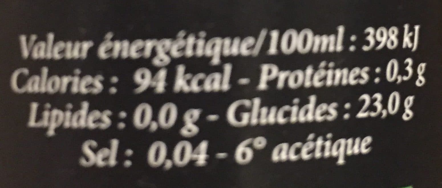 Vigean Vinaigre Balsamique Aromatisé à la Noix packshot
