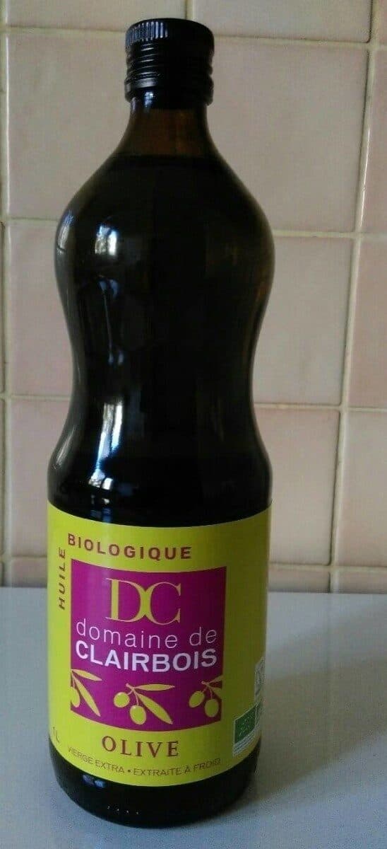 De domaine de clairbois OLIVE VIERGE EXTRA BIO DC packshot