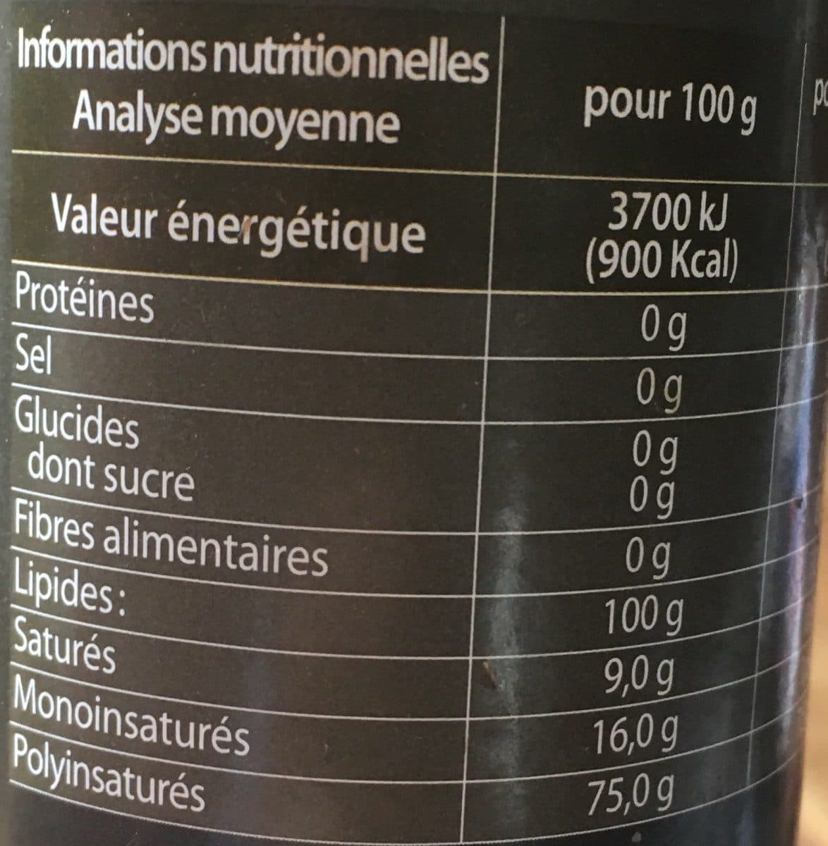 Vigean Huile de noix packshot