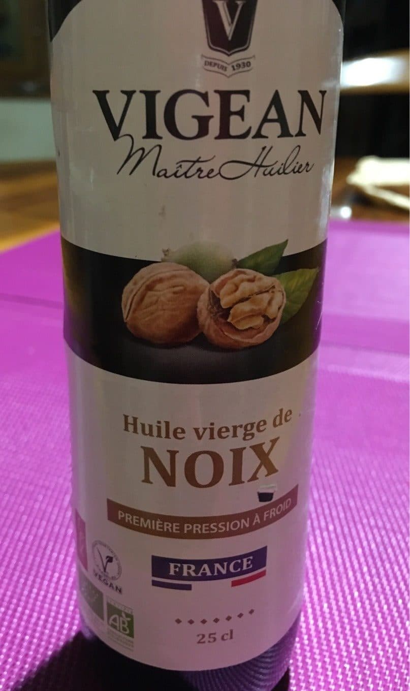 Vigean Huiles De Noix bio packshot