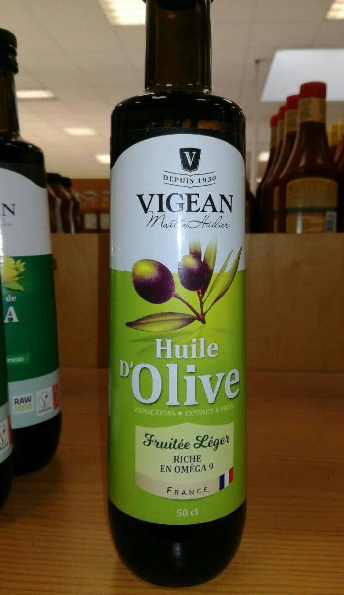 Vigean Huile d'olive vierge extra France packshot