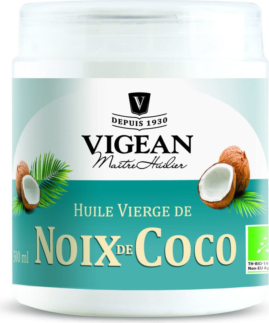 Vigean HUILE VIERGE DE NOIX DE COCO packshot