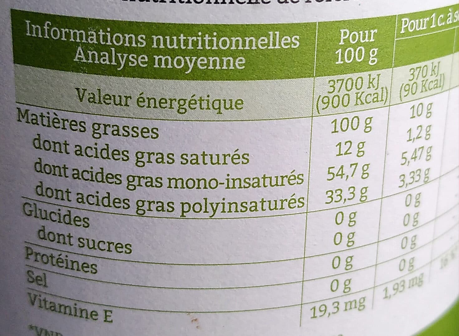 Vigean Quatu'Or, colza, sésame, olive, pépins de courge packshot