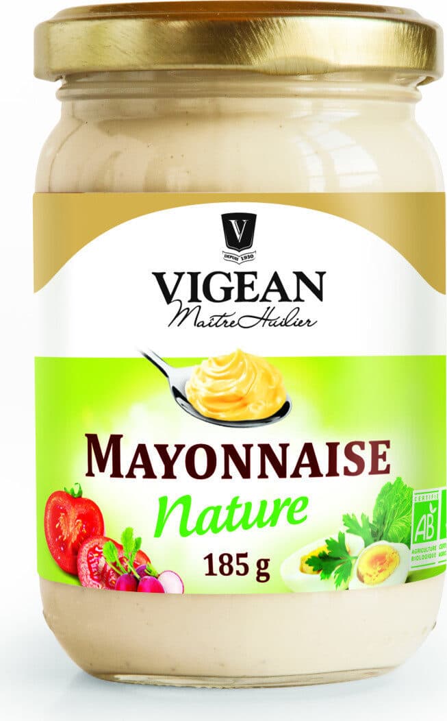 Huilerie croix verte MAYONNAISE NATURE BIO packshot