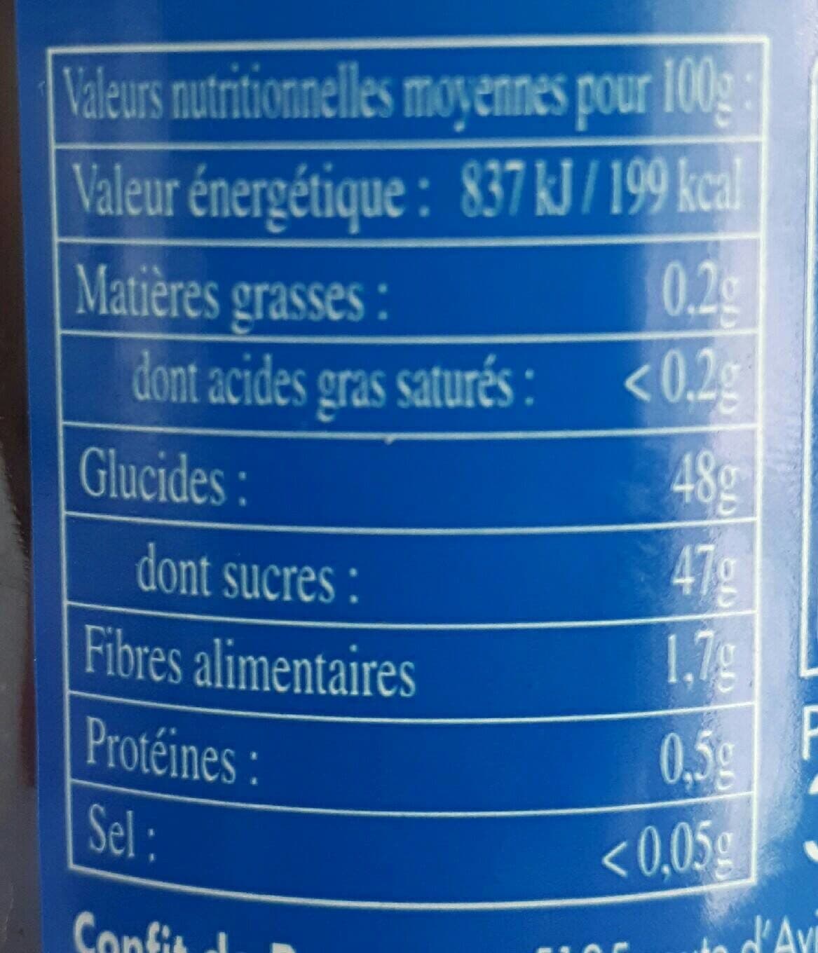 Confit de Provence Fraise Framboisée, 65% de fruits packshot