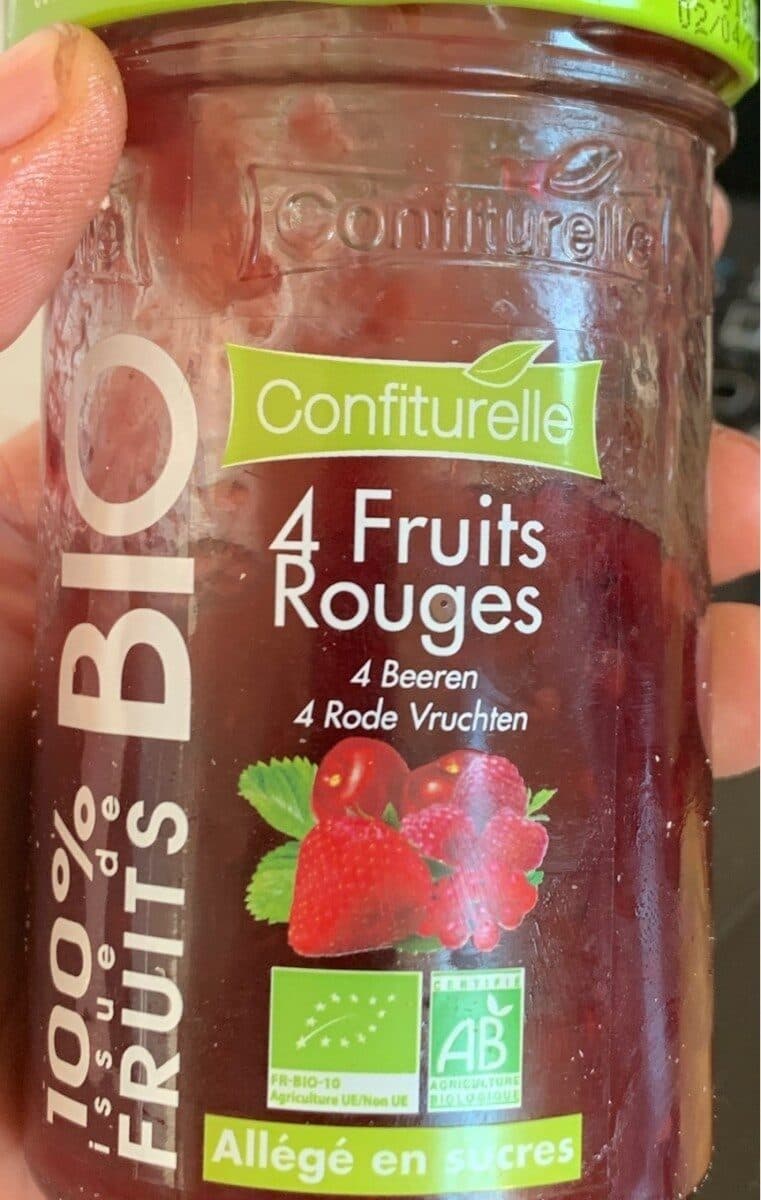 confit de provence Confiture 4 Fruits rouges packshot
