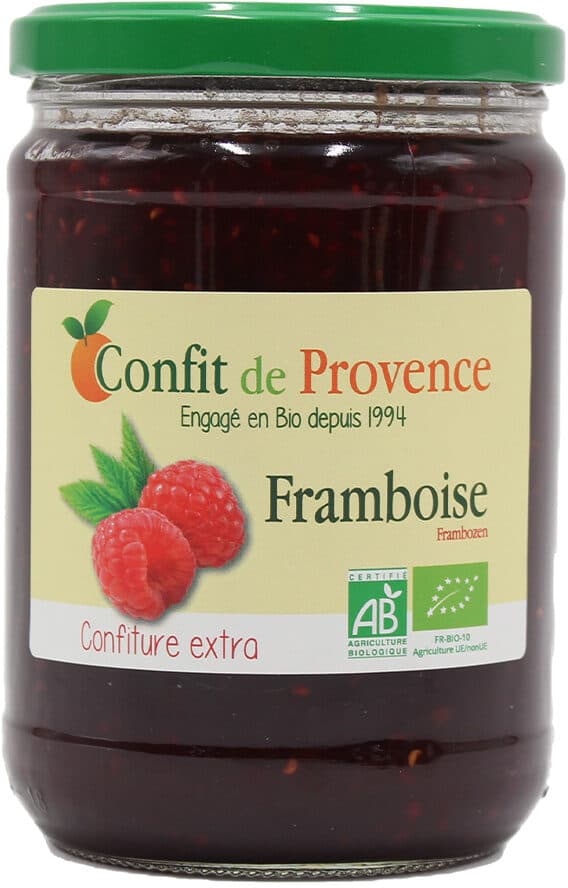 Confit de provence Confiture De Framboise packshot