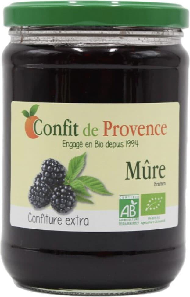 Confit de Provence Confiture de mûre packshot