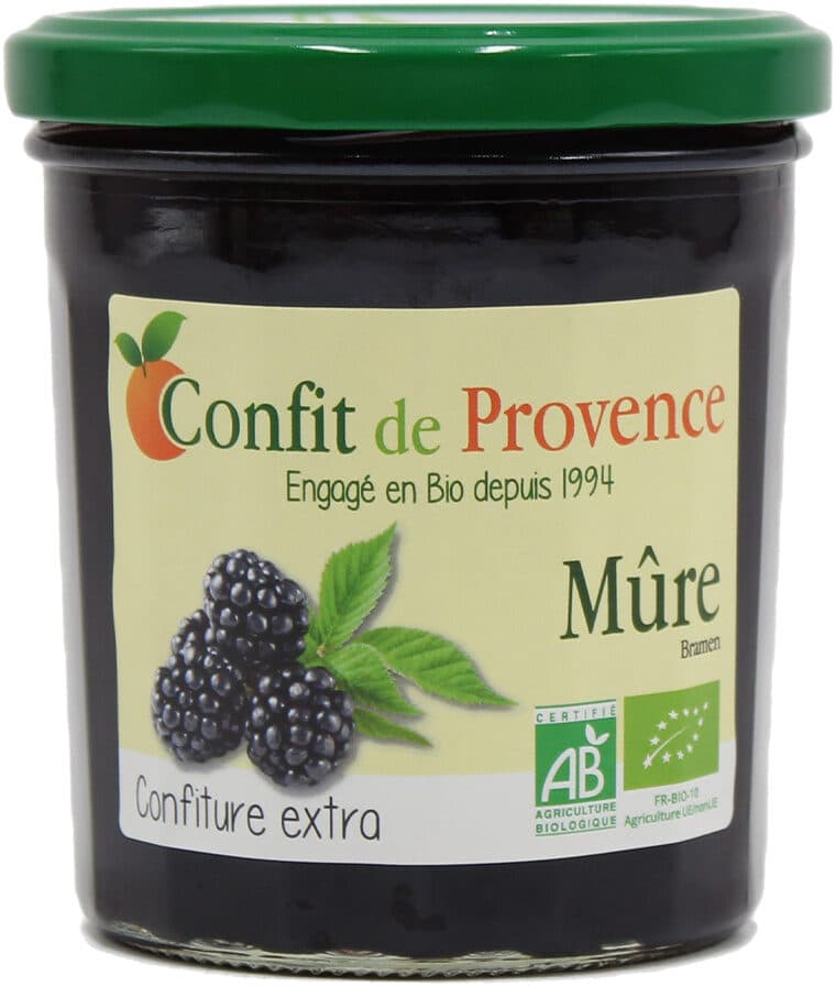 Confit de Provence Confiture de Provence mûre packshot