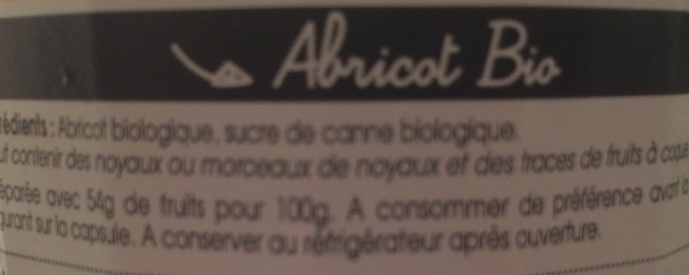 Vergers des Alpilles Confiture extra Abricot packshot