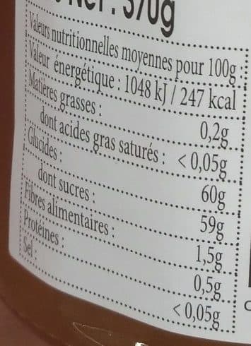 Vergers des Alpilles Confiture extra Abricot packshot