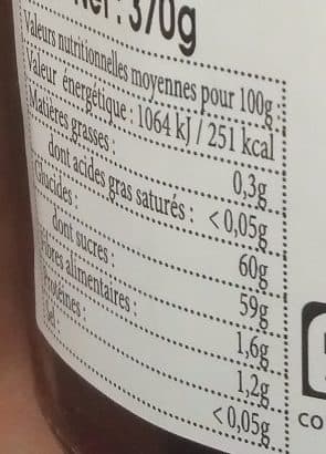 Vergers des Alpilles Confiture De Cerise Griotte Au Sucre De Canne - Bio packshot
