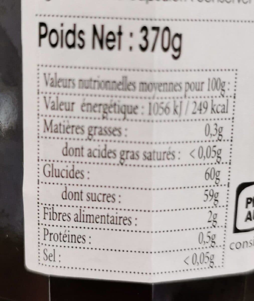 Vergers Des Alpilles Confiture extra mûre packshot
