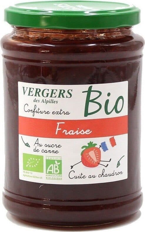Vergers Des Alpilles Confiture extra Fraise packshot