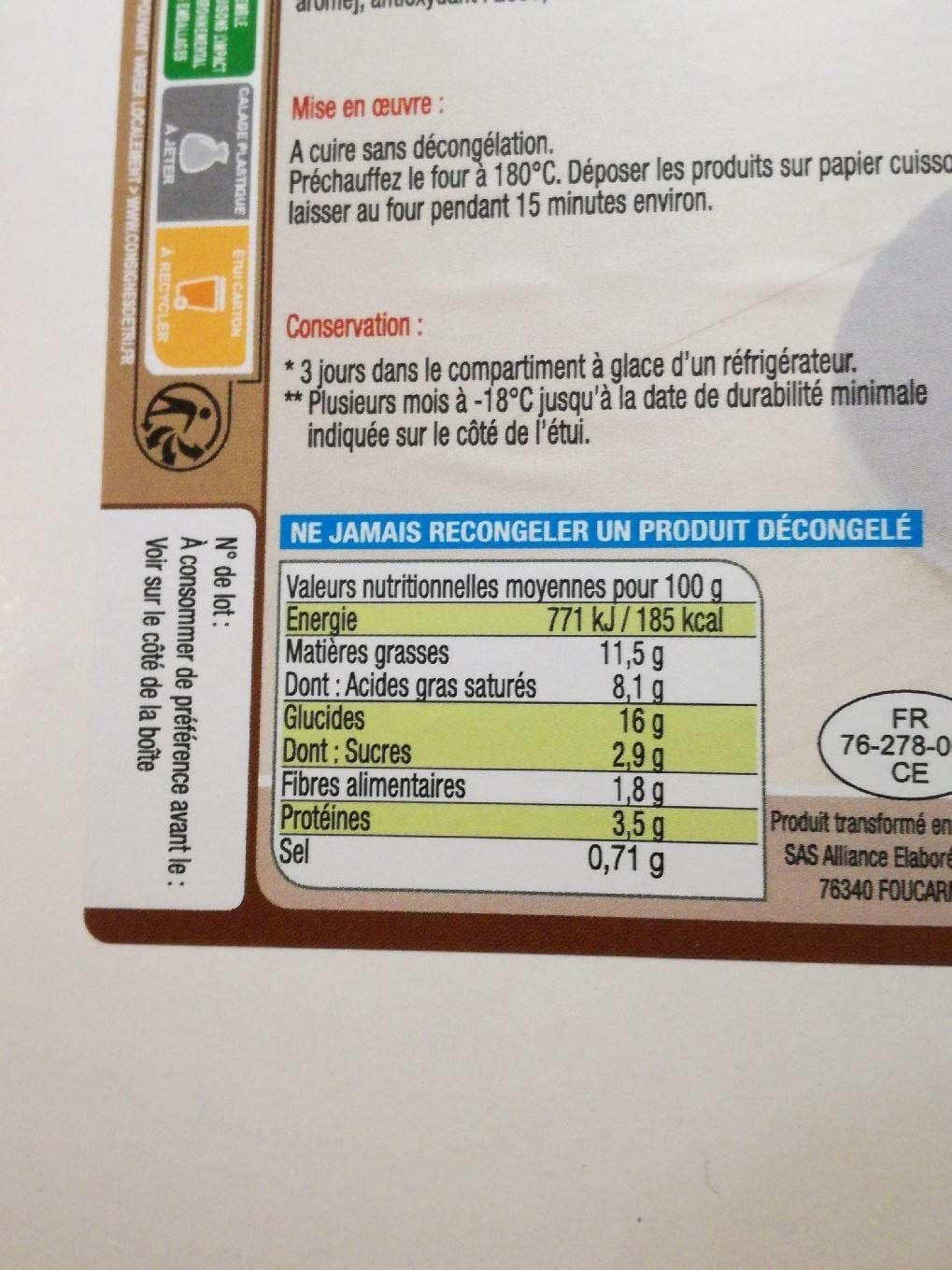 Argel Écrasé de pomme de terre au reblochon packshot