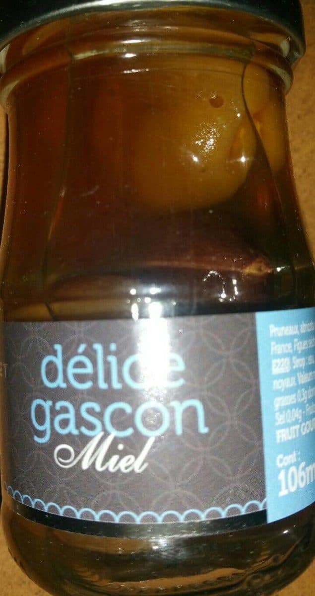 Fruit gourmet Délice Gaston miel packshot