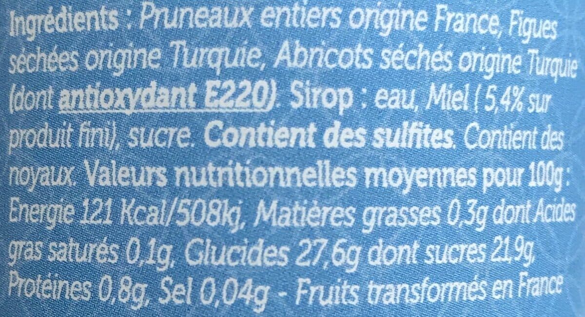 Fruit Gourmet Delice gascon miel packshot