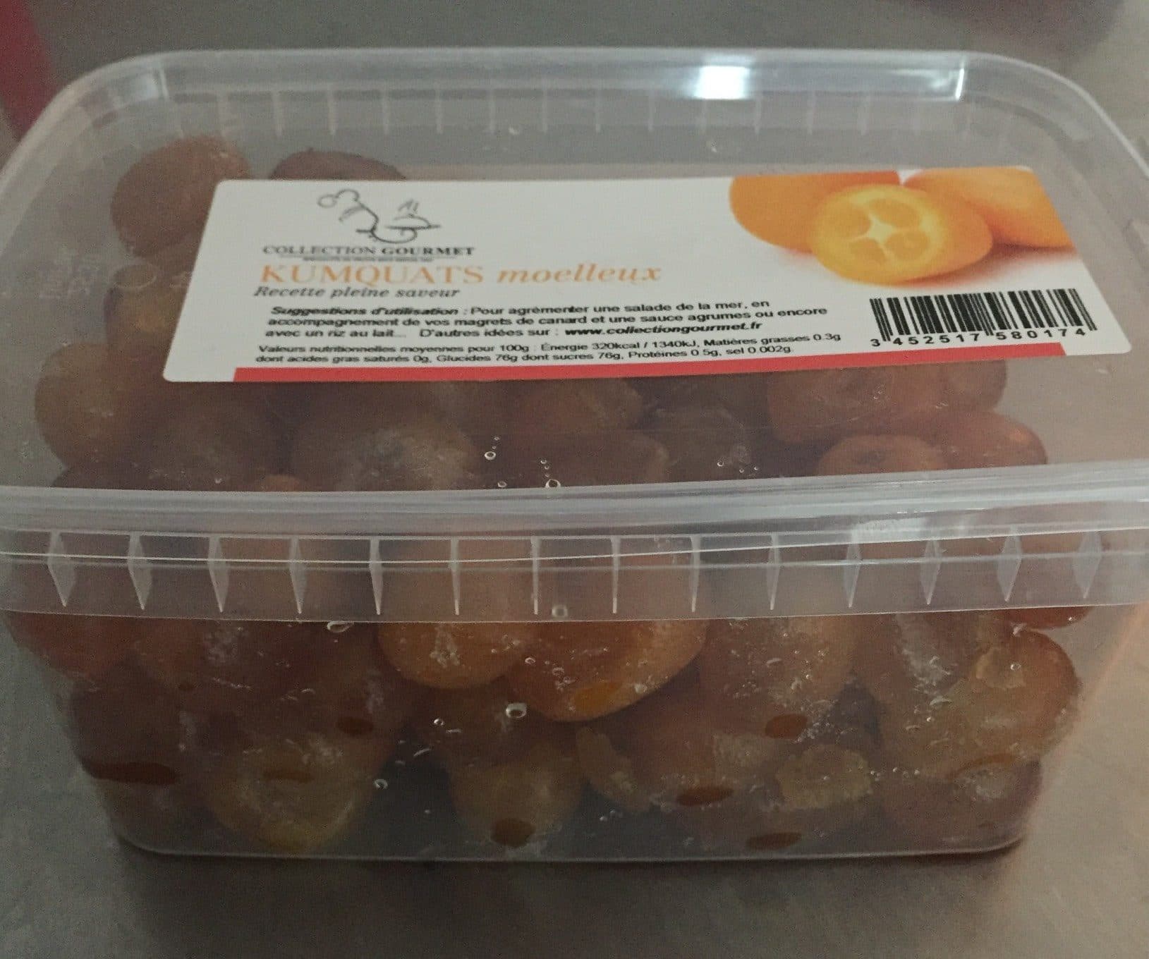 Collection Gourmet Kumquats moelleux packshot