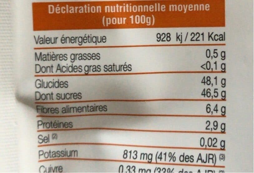Lilifruit Abricots seches extra moelleux packshot