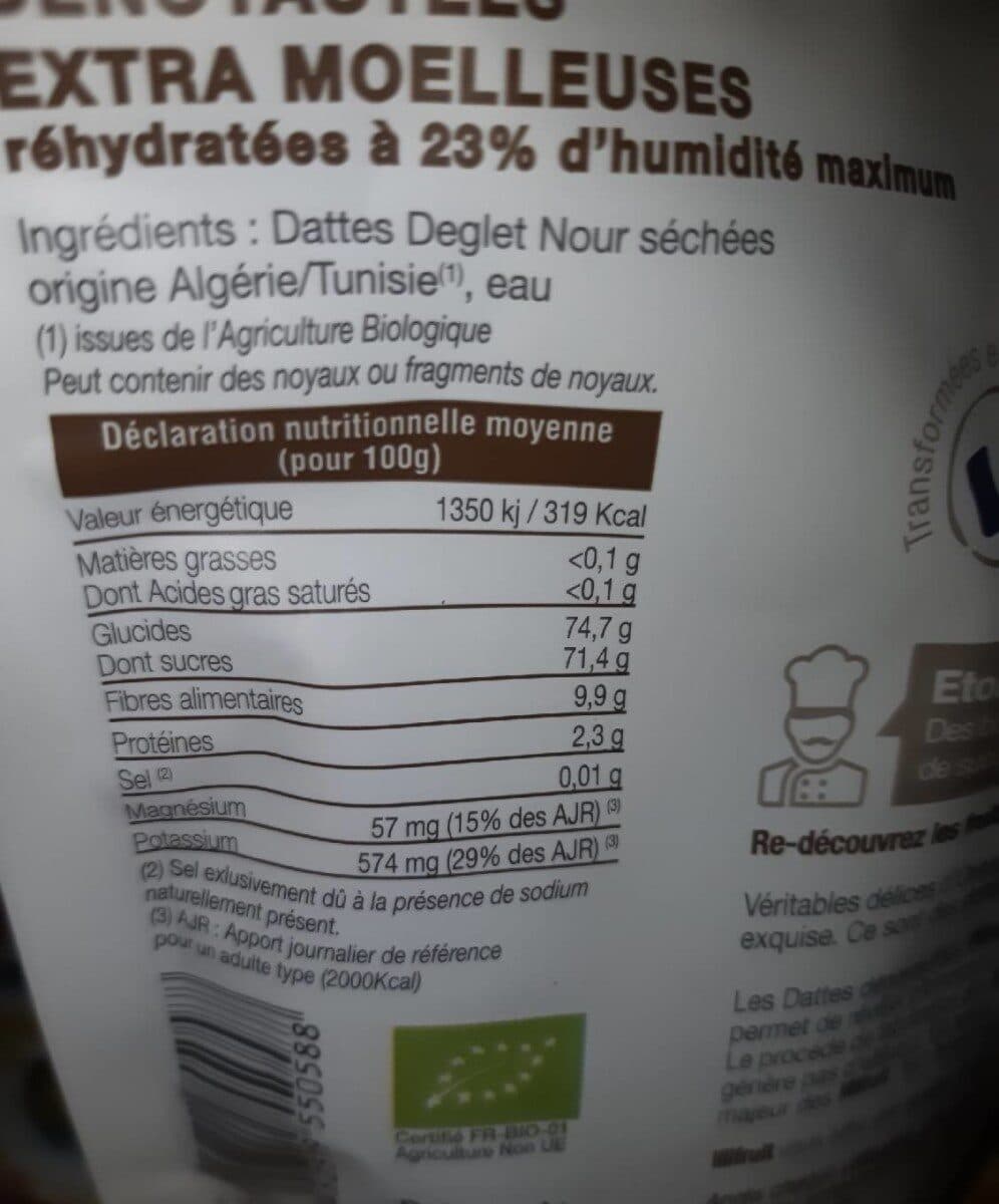 Lilifruit Dattes dénoyautées packshot