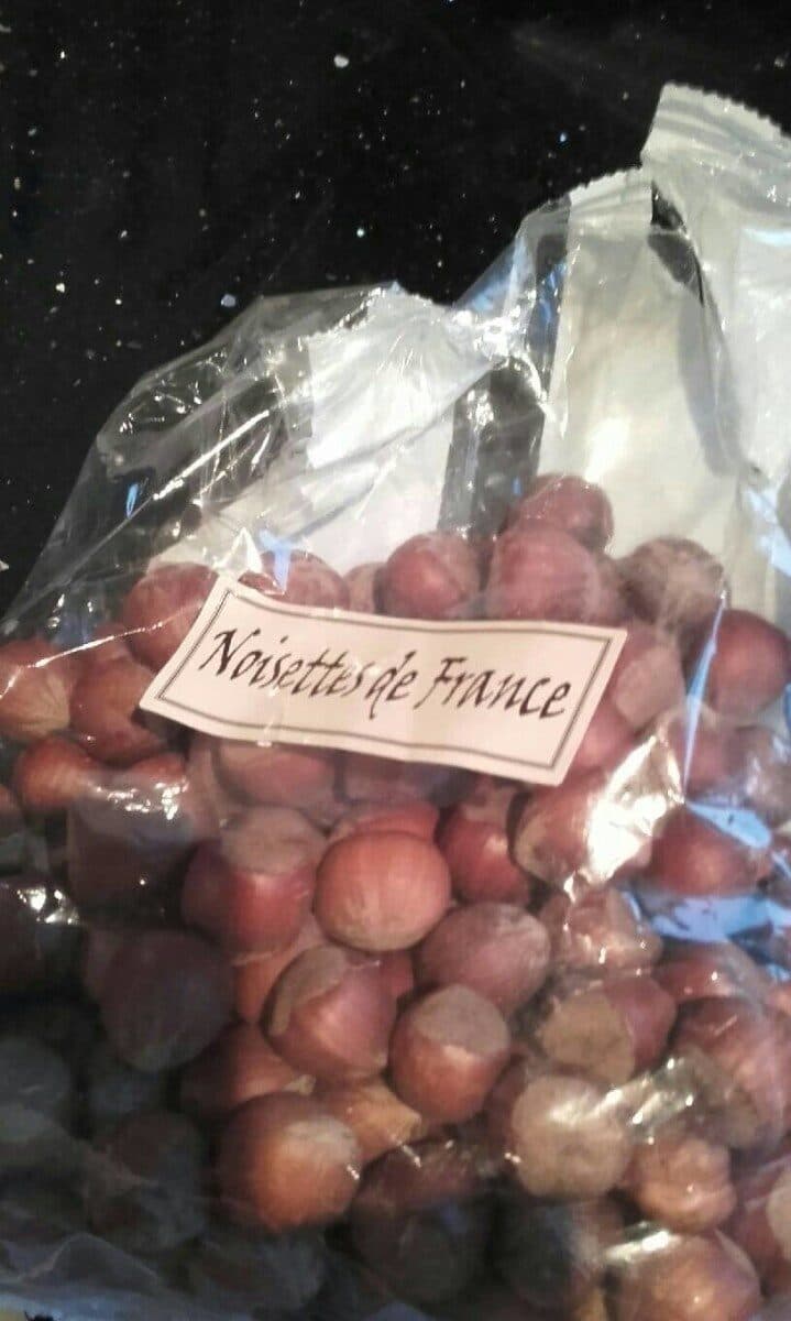 Open Food Facts Noisettes ronde de france en coque packshot